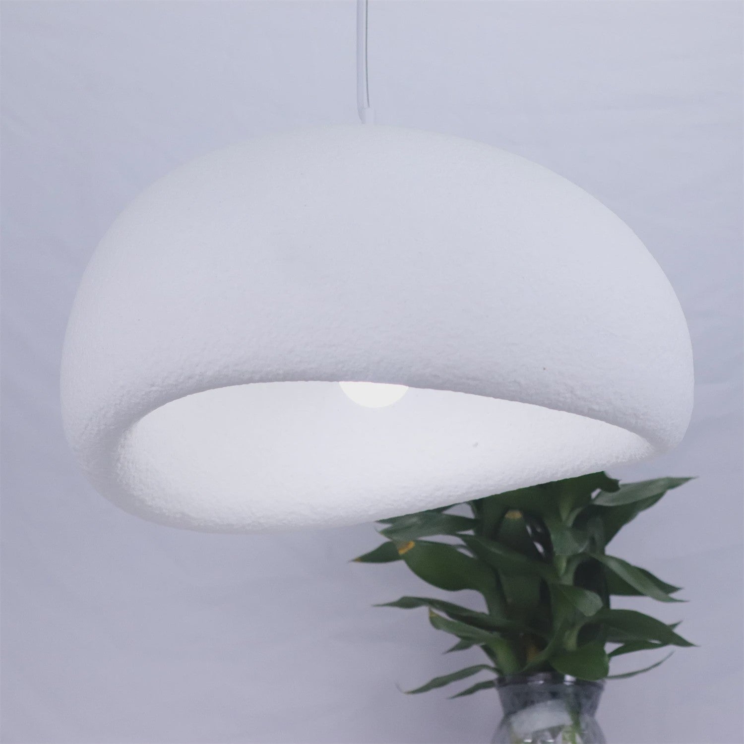 Wabi Sabi Hanglamp E27 - Nordic Japandi Stijl Verlichting voor Woonkamer, Slaapkamer & Eetkamer