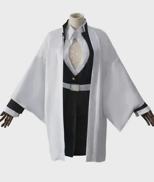 Kanroji Mitsuri Cosplay Kostuum: Kimono, Haori, Jurk & Pruik - Demon Slayer