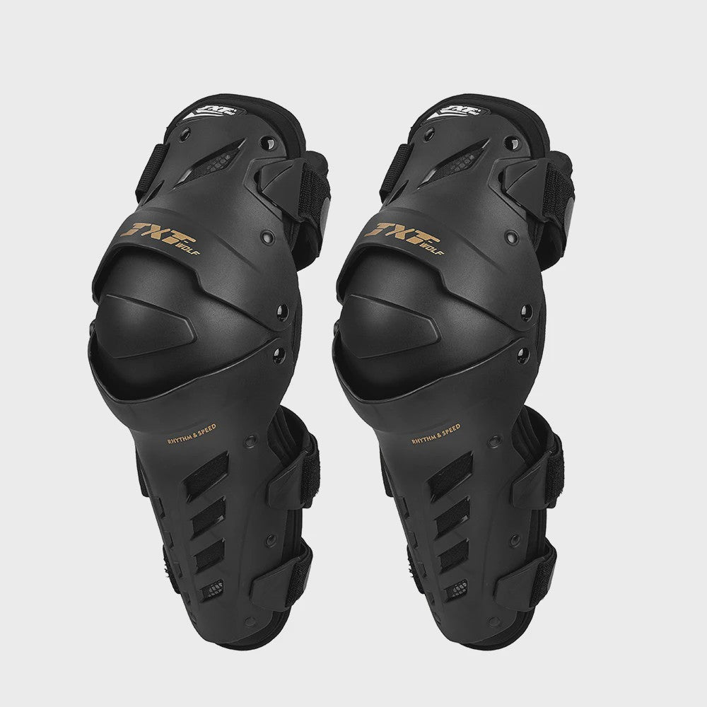 JXT WOLF Motorcross Kniebeschermers - Robuuste Bescherming voor Off-road & Straat
