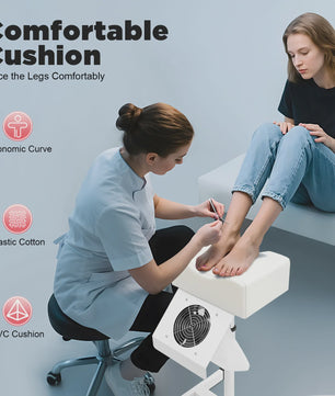 Professionele Pedicure Stoel met Voet Spa en Stofzuiger - In Hoogte Verstelbaar voor Salon & Thuisgebruik