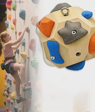 Handgemaakte Boulder Block Trainingssteen voor Vingerkracht en Klimmen