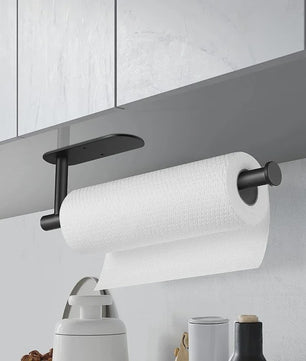 Zelfklevende RVS Toiletrolhouder & Keukenrolhouder - Wandmontage