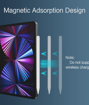 Stylus Pen voor iPad met Kantelfunctie en Palm Rejection - Compatibel met A16 Pro, Mini 6/7, Air 4/5, iPad 7-11 Gen