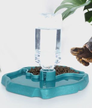 Automatische Reptielen Voerbak en Waterschaal - Afneembaar & Makkelijk Schoon te Maken