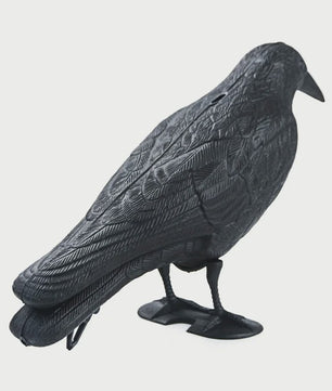 Realistische Zwarte Kraai Decoratie & Vogelverschrikker - Tuin & Buiten