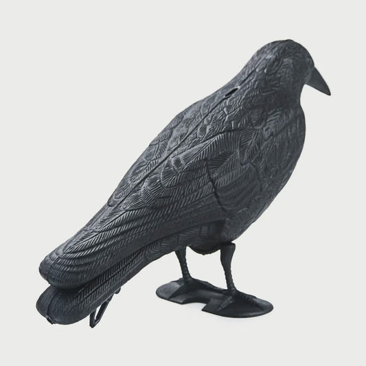 Realistische Zwarte Kraai Decoratie & Vogelverschrikker - Tuin & Buiten