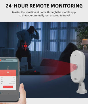 ONENUO WiFi PIR Bewegingsmelder - Slimme Inbraakbeveiliging voor Thuis