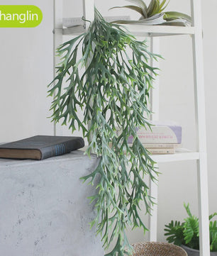 80cm Kunstplant Hanger - Decoratieve Hertshoorn Varen voor Wanden en Feesten