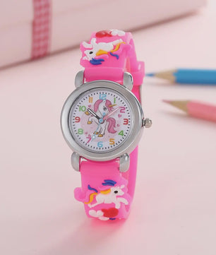 Unicorn Kinderhorloge - Kleurrijk Quartz Horloge voor Kinderen en Studenten