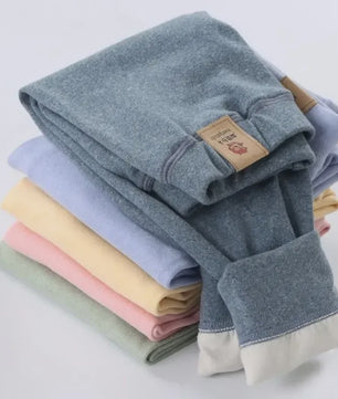 Warme Kinder Thermo Broek - Fleece & Velvet Legging voor Jongens en Meisjes