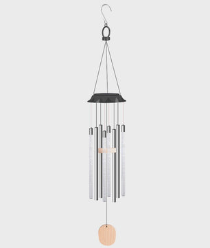 Zonne-energie LED Windgong met Kleurrijke Verlichting - Waterdicht Buiten Decoratie