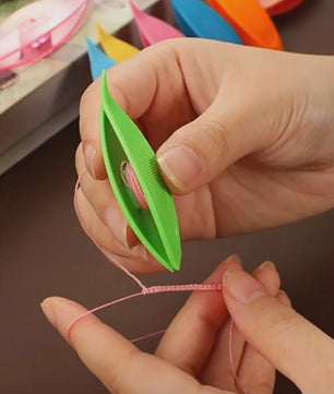 Set Kantklosjes - Kleurrijk Plastic Weefgereedschap voor Kant en Garen