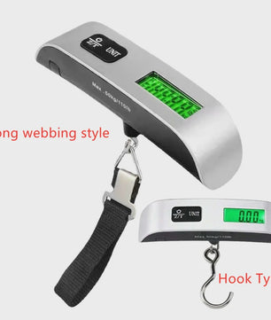 Digitale Bagage Weegschaal - Draagbaar, 50kg Max, LCD Display