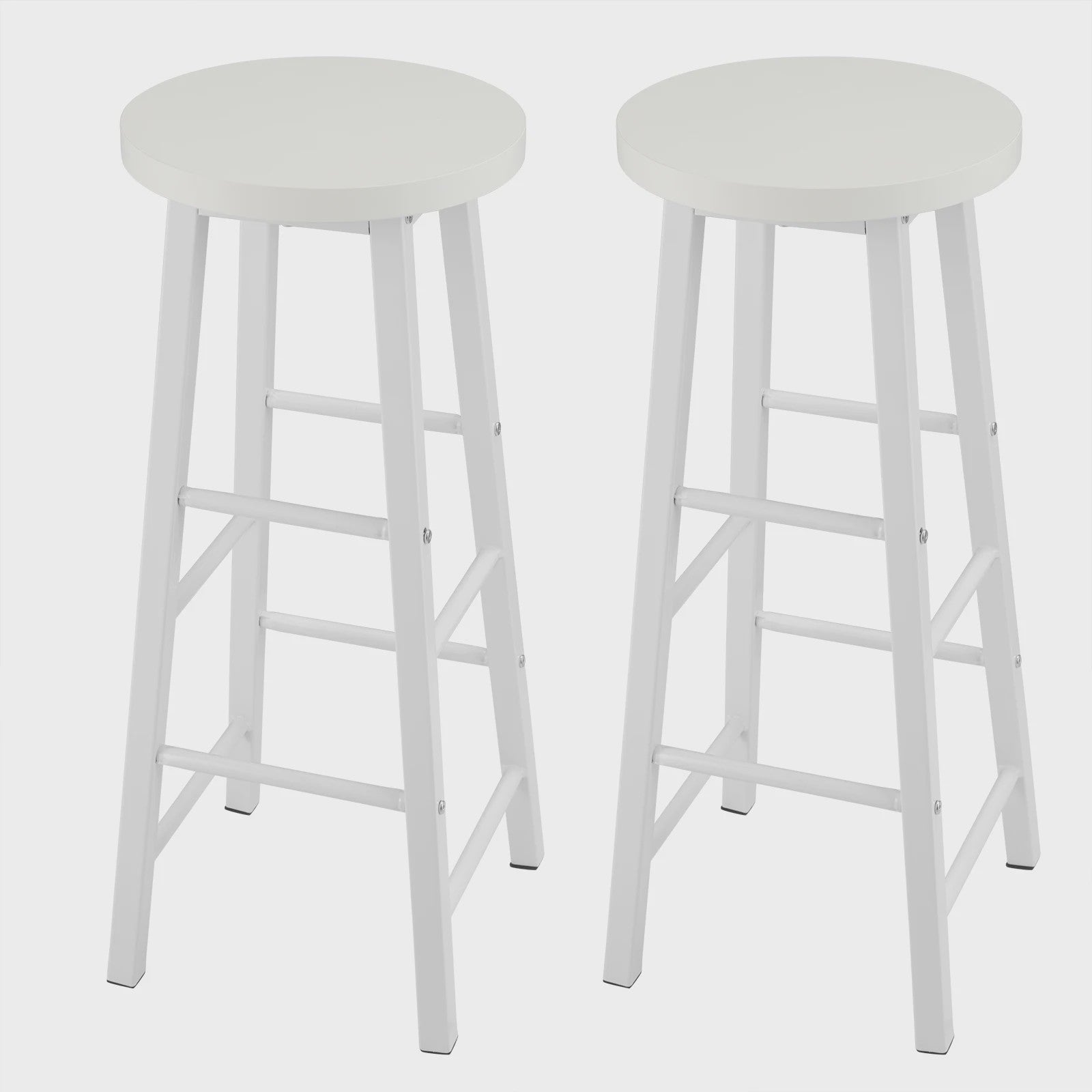 Set van 2 Hoge Barkrukken - Stabiel & Duurzaam - Bistro & Keuken