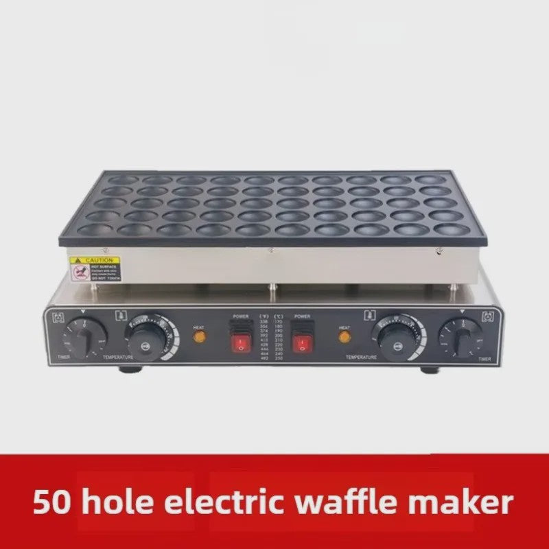 Professionele Poffertjesplaat Elektrisch - 50 Stuks Non-stick