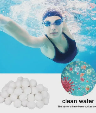 Filterballen 200g-1300g voor Zwembad, Spa & Aquarium - Efficiënte Waterzuivering