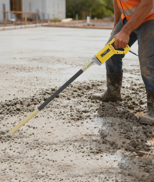 800W Betonnen Trilnaald met 1m Schacht - Krachtige Bouwtool voor Efficiënte Verdichting