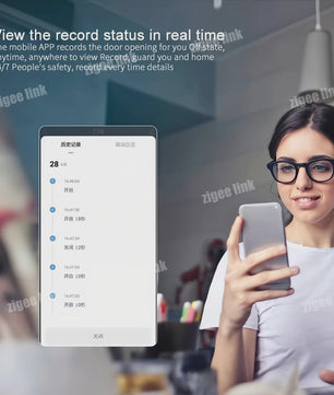 Zigbee 3.0 Deur- en Raamsensor - Slimme Beveiliging met App & Voice Control