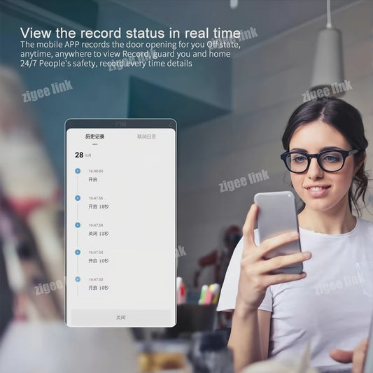 Zigbee 3.0 Deur- en Raamsensor - Slimme Beveiliging met App & Voice Control