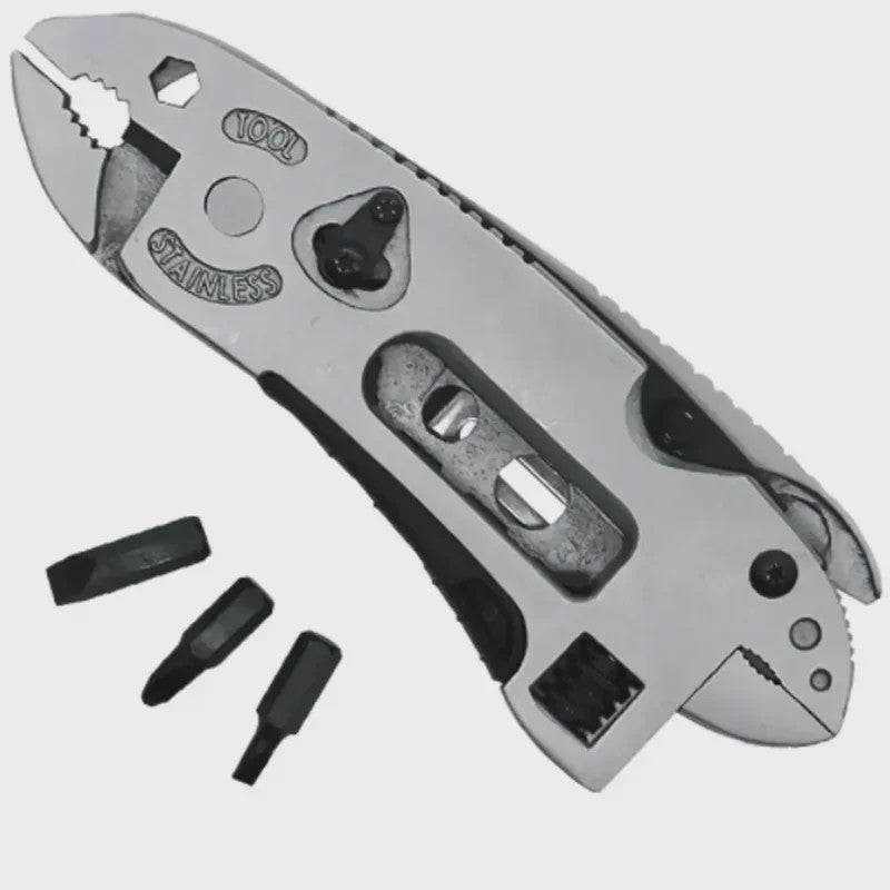 Multitool Zakmes Tang Schroevendraaierset Verstelbare Sleutel - Outdoor & Survival Gereedschap
