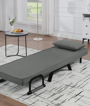 WOLTU Multifunctionele Sofa Bed: 3-in-1 Klapstoel, Gastenbed & Loungebank met Verstelbare Rugleuning