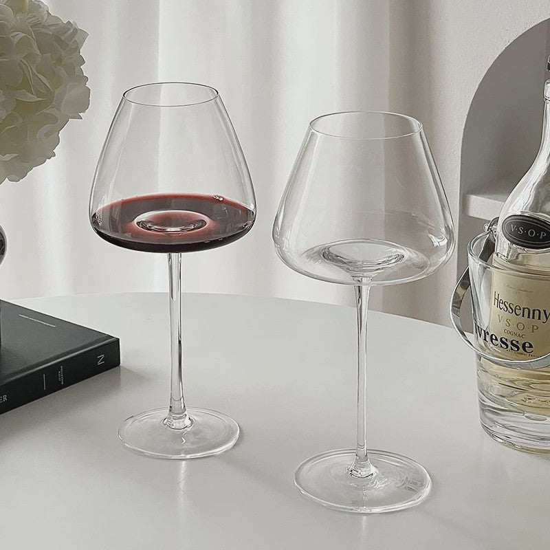 Luxe Grote Wijnglas met Grote Buik - Kristalglas voor Rode Wijn - Europees Design