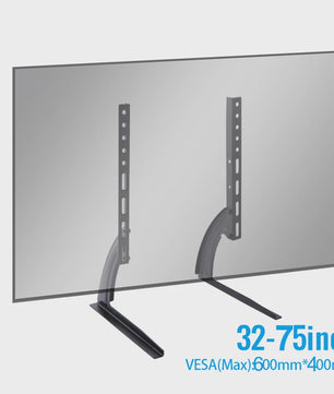 Universele TV Tafelstandaard Voet voor 32-75 Inch TV's - Verstelbaar & Stabiel