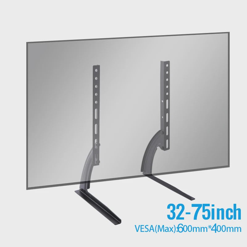 Universele TV Tafelstandaard Voet voor 32-75 Inch TV's - Verstelbaar & Stabiel