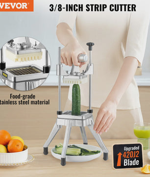 Professionele Groente Fruit Snijmachine - Heavy Duty Dicer & Slicer