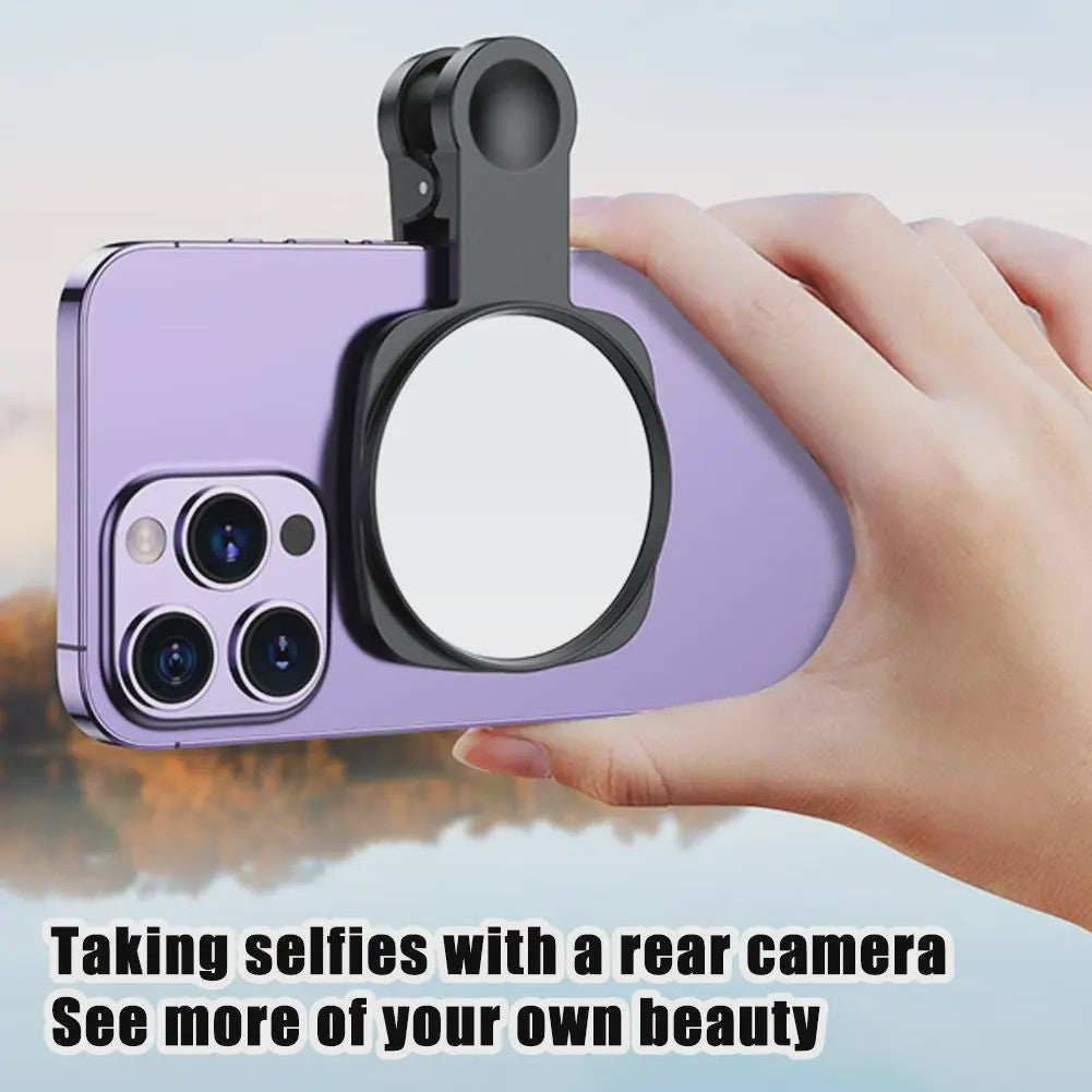 Selfie Spiegel Clip voor Smartphone & iPhone: Perfect voor Vlogs & Foto's