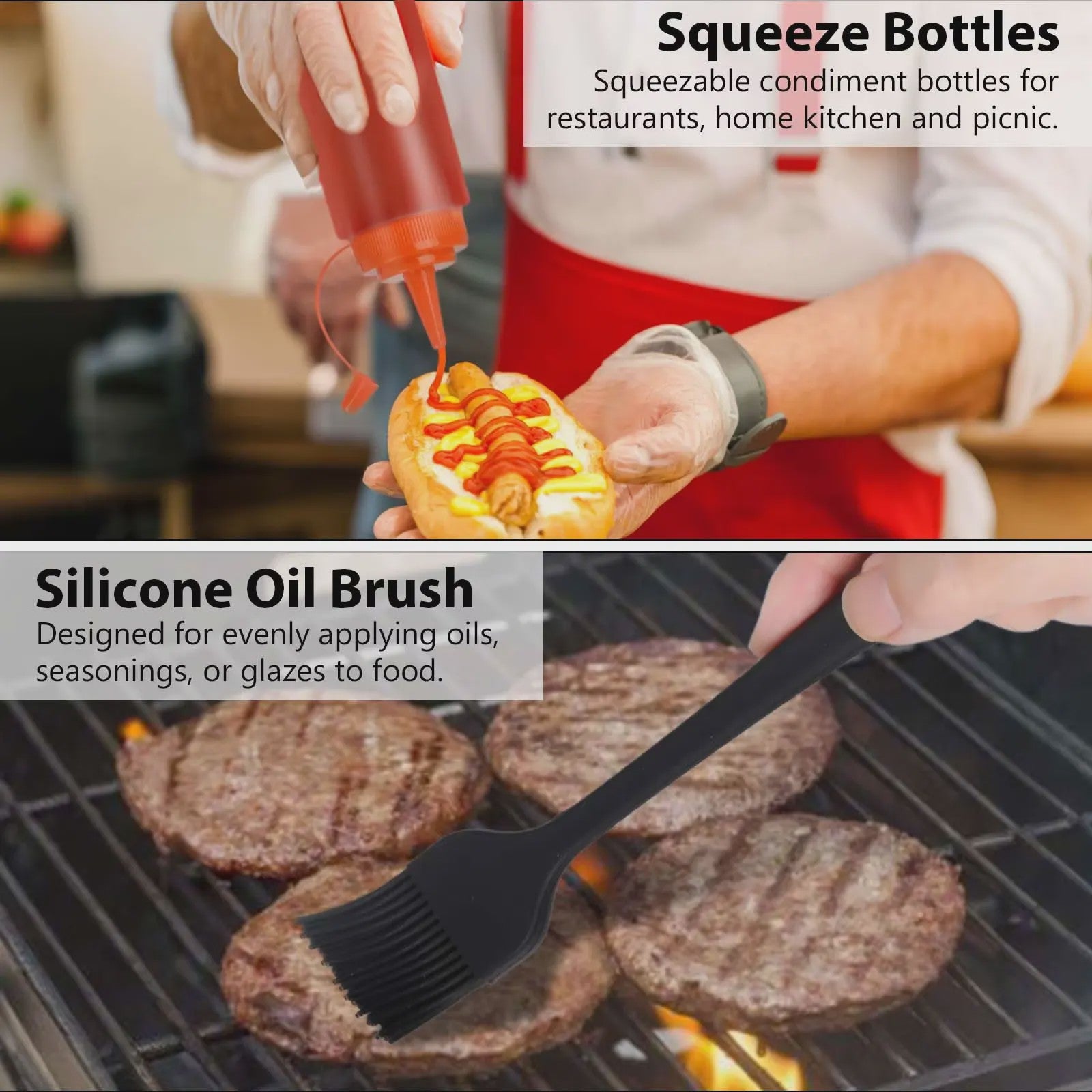 Complete BBQ Grill Accessoires Set met Burger Press & Spatels - 25 Delig