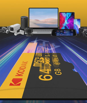 KODAK Micro SD Kaart 16GB - 256GB | Class 10 U3 4K | TF Kaart voor Drone & Telefoon