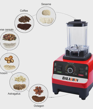 Krachtige 2000W Professionele Blender & Foodprocessor - IJs Crushen, Smoothies Maken & Juicen