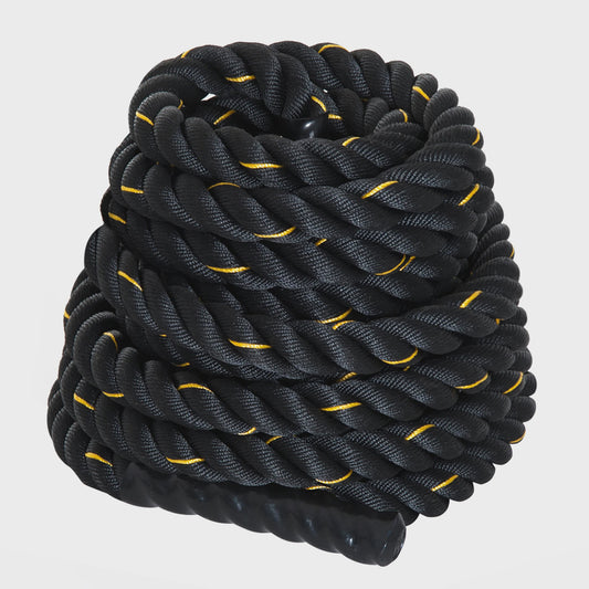 HOMCOM Battle Rope Battle Rope exercise Fitness training Crossfit 38mm length 9m Ultra resistant polyester