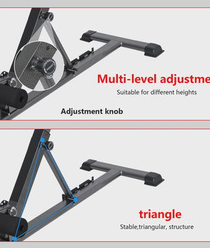 Opvouwbare Romeinse Bank - Back Trainer & Abdominal Trainer voor Krachttraining