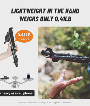 Naturehike Ultralichte Carbon Fiber Trekkingstokken - Opvouwbaar & Snel Sluitend