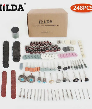 HILDA 91-delige Rotary Tool Accessoireset voor Dremel en Vergelijkbare Gereedschappen