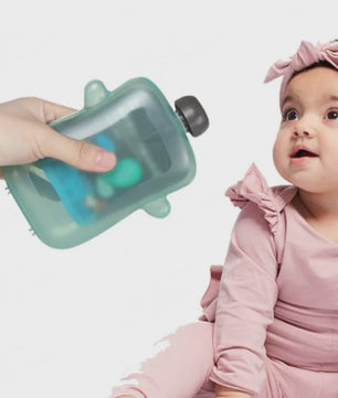 Baby Fruitpuree & Babyvoeding Doosje - Anti-Extrusie & Lekvrij