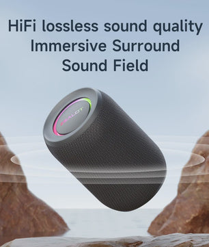 Zealot S32PRO Krachtige Bluetooth Speaker met LED, Waterdicht & Diepe Bass