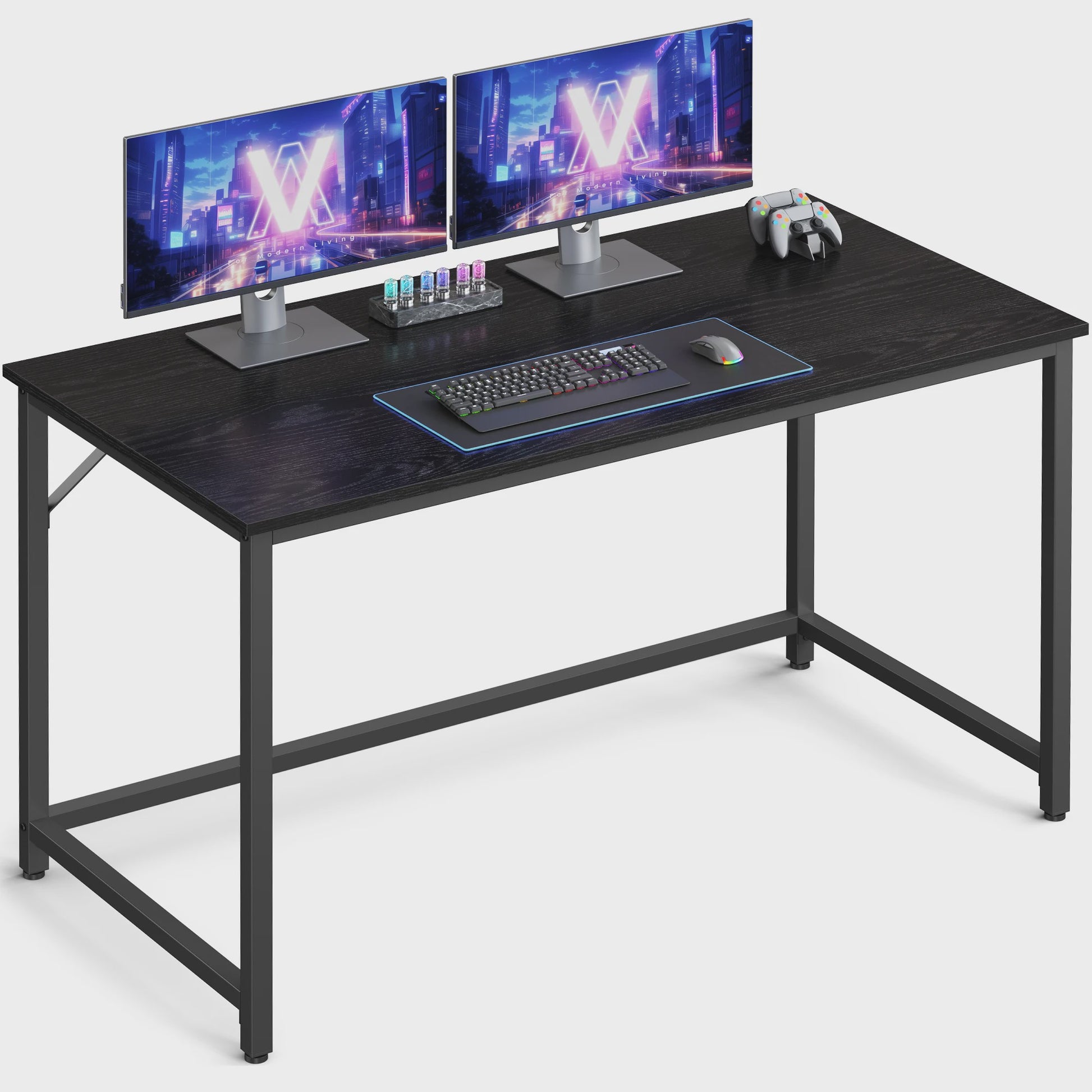 Industrieel Bureau 60x120 cm - Stijlvolle Computer- en Studiotafel voor Kantoor & Slaapkamer