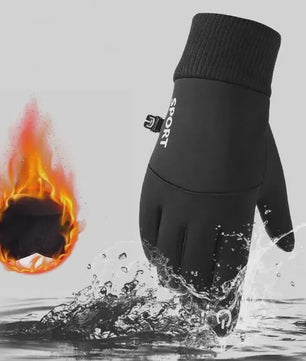 Waterdichte Thermische Fiets Handschoenen met Touchscreen Functionaliteit