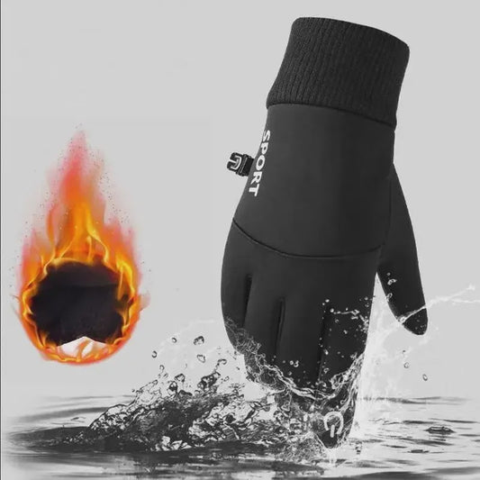 Waterdichte Thermische Fiets Handschoenen met Touchscreen Functionaliteit