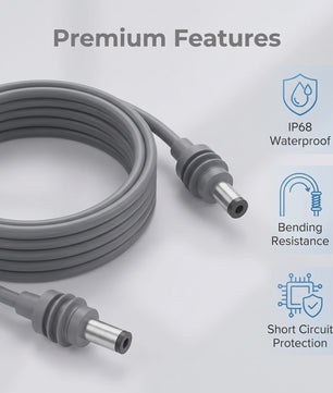10FT Waterdichte DC Verlengsnoer voor Starlink Mini SPX MINI - Duurzaam & Veilig