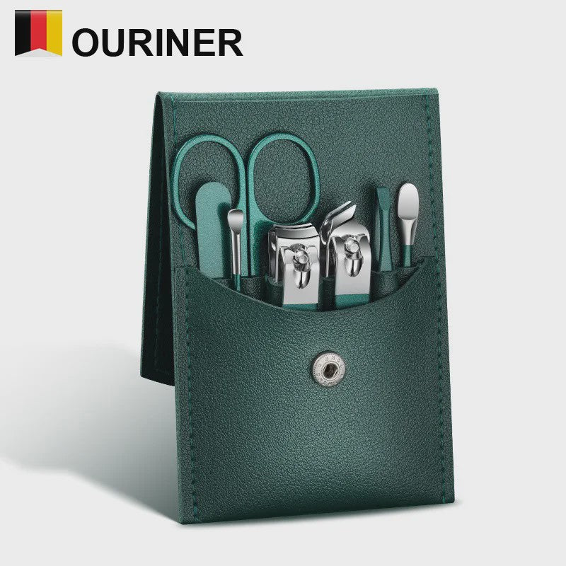Luxe 7-delige Manicure & Pedicure Set - Draagbare Nagelknipper Kit voor Persoonlijke Verzorging