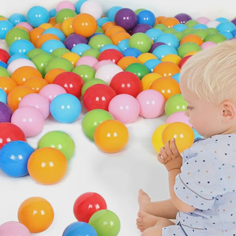 Vrolijke Ocean Ballen Speelgoed - Zachte Plastic Ballen voor Binnen en Buiten Plezier