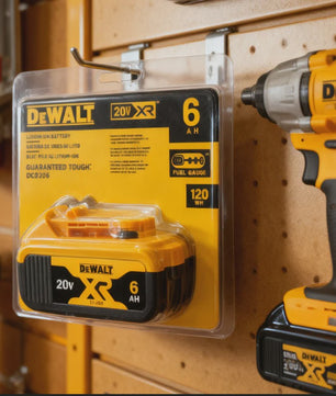 DeWalt 20V MAX XR 6.0Ah Lithium Accu - DCB206 - Snel Opladen