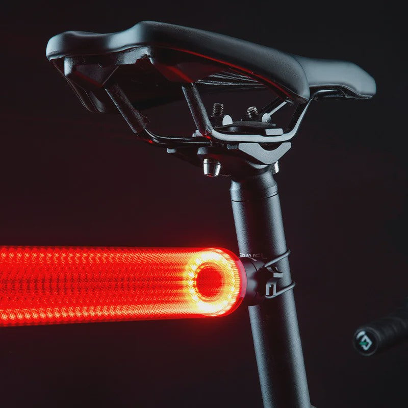 ROCKBROS Slimme Fiets Achterlicht met Remdetectie & Type-C Opladen - IPX7 Waterdicht