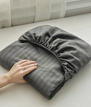 Zachte Hoeslaken met Elastische Band - Effen Kleur - 90-180x200cm