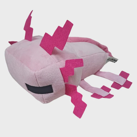 Zachte Axolotl Pluche Knuffel - Minecraft-geïnspireerde Poppen voor Kinderen