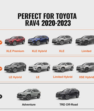 Aluminium Dakdragers voor Toyota RAV4 (2019-2023) - 72kg Capaciteit, Roestvrij & Vergrendelbaar